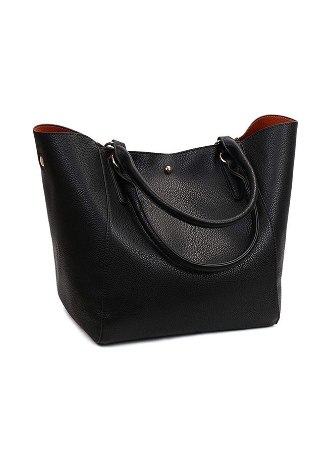 Waterproof Synthetic Leather Tote Shoulder Bag