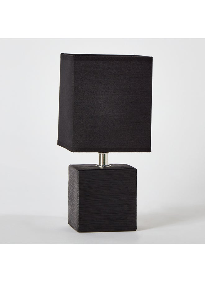 Novalie Ceramic Table Lamp with Square Lampshaden 12 x 26.5 x 12 cm