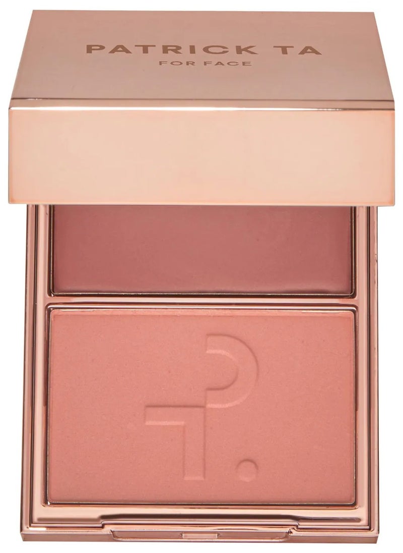 PATRICK TA Double-Take Crème & Powder Blush - Not Too Much