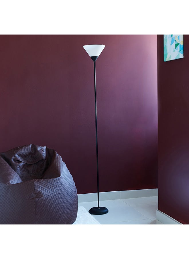 Stylish And Durable Modern Designed Elmira Floor Lamp Black/White 178cm