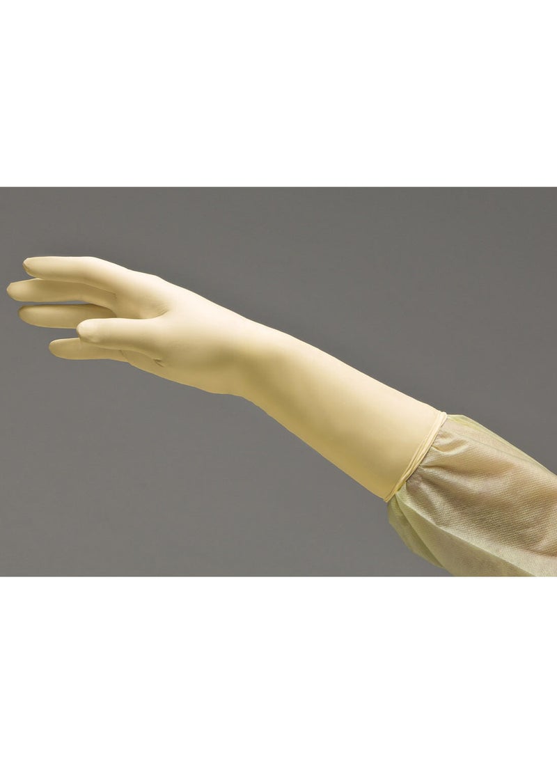 Pack of 50 Sterile Surgic Gloves | Different Sizes | Latex, Powder-Free, Polymer Coated, Sterile (ME-0455)