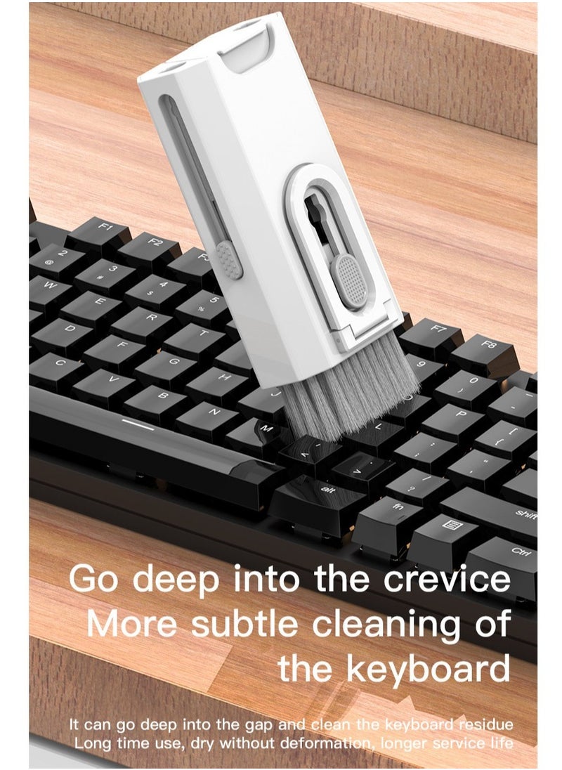 8-in-1 Digital Cleaning Tool Set with Brush for Headsets Mobile Phones Laptops and Keyboards