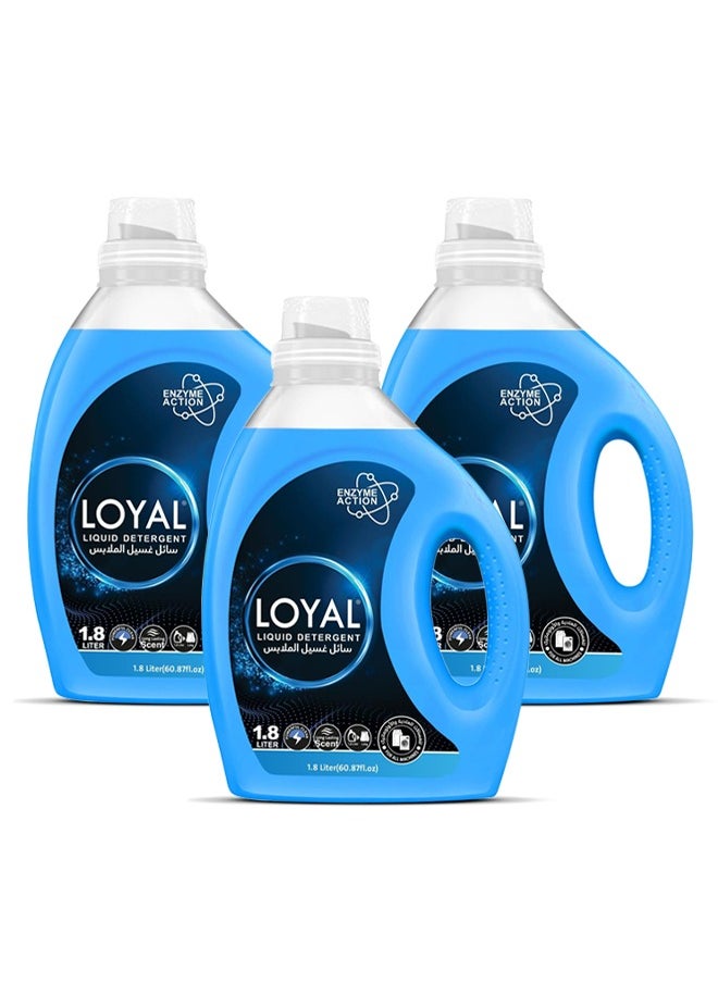 Laundry Detergent Liquid 3x1.8L