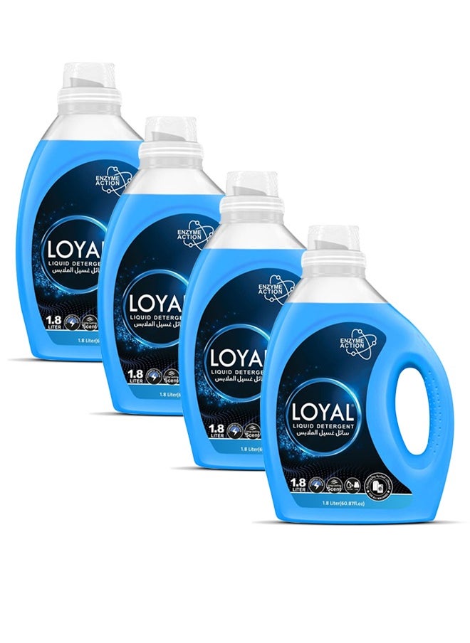 Laundry Detergent Liquid 4x1.8L