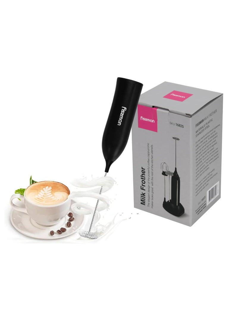 4 in 1 Milk Frother with Stand Handheld Rechargeable Electric Ultra Fast 12000 RPM Milk Frother 4 Different Whisks Foam Maker for Coffee Lattes Cappuccino Frappe Matcha Hot Chocolate