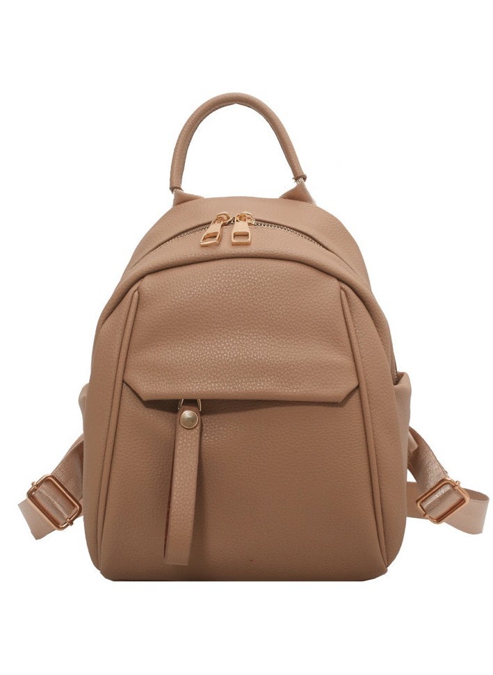 New Soft Leather Women's Backpack