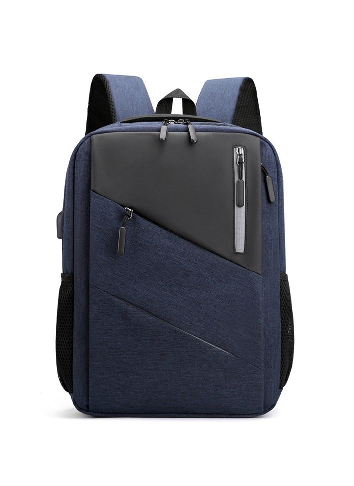 New Color Blocked Fashionable Backpack