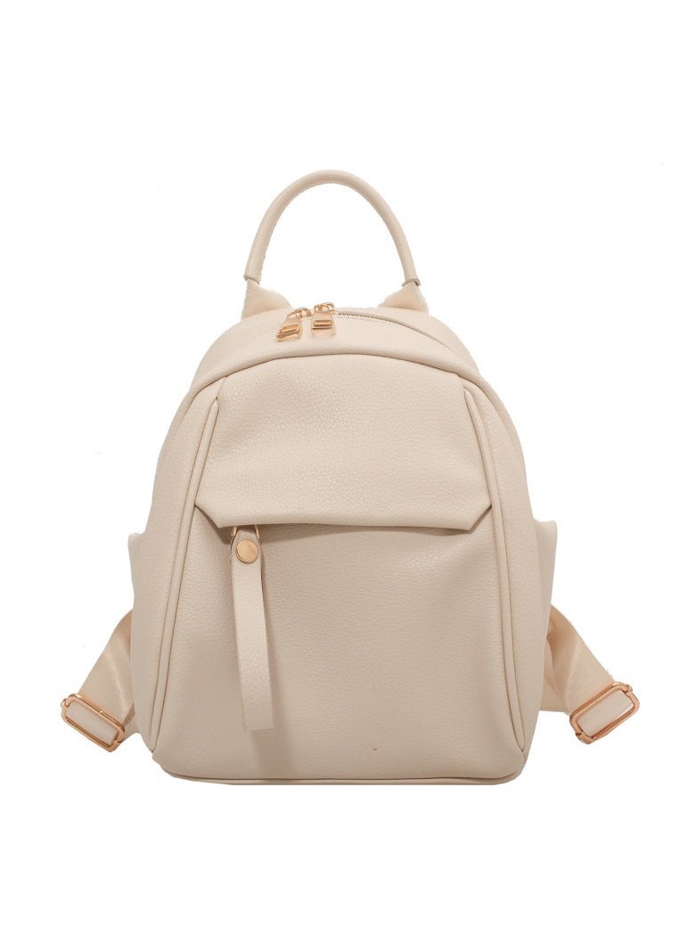 New Soft Leather Women's Backpack