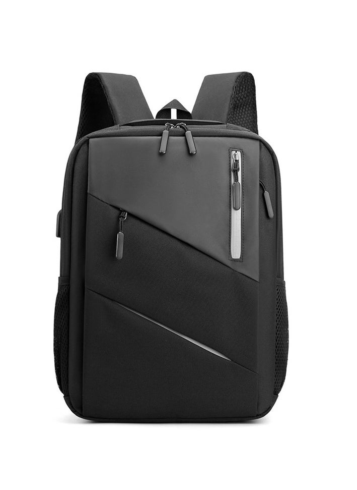 New Color Blocked Fashionable Backpack