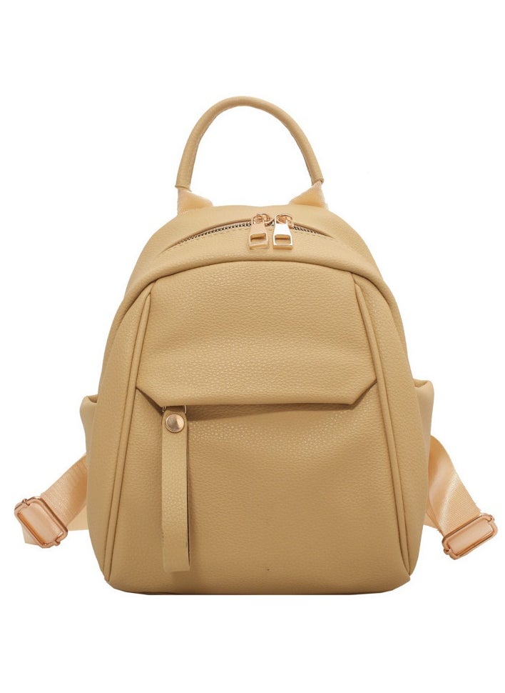 New Soft Leather Women's Backpack