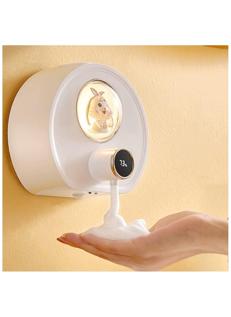 Automatic Touchless Wall-Mounted Liquid Soap Dispenser with Induction Sensors for Household Use