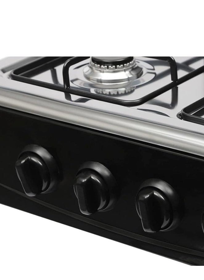 Gas Stove 4 Burner With Stand Self Ignition Lighter