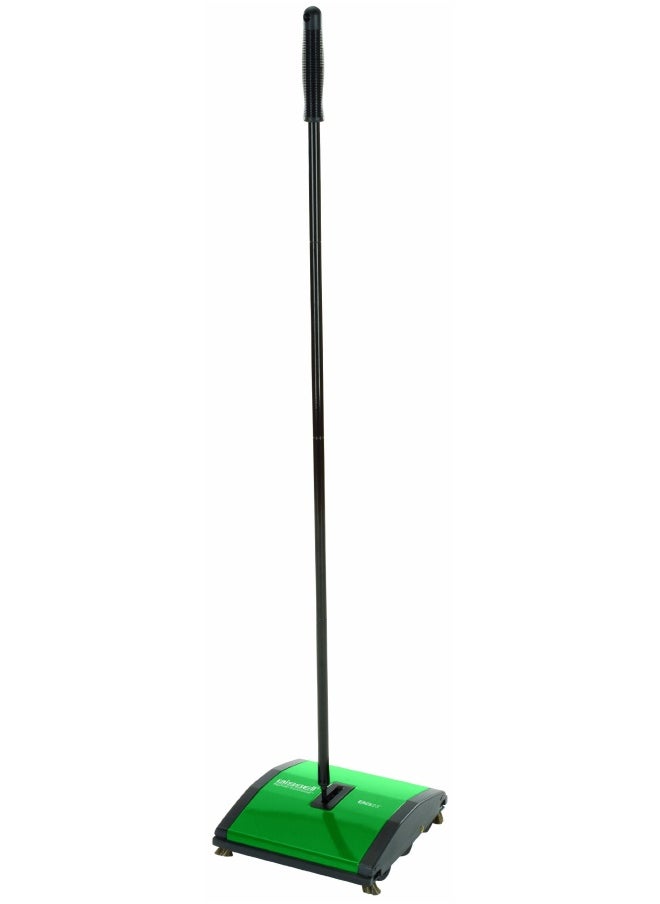 Bissell Biggreen Commercial Bg23 Sweeper With 2 Nylon Brush Rolls 7 1 2 Cleaning Path Green