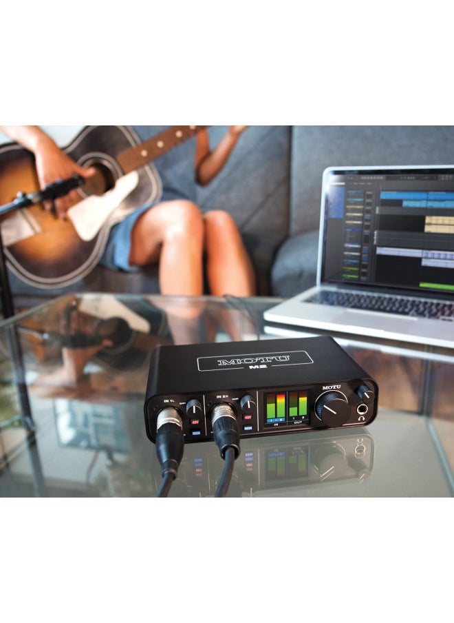 MOTU M2 2x2 USB-C Audio Interface