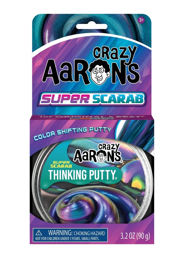 Crazy Aaron's Super Illusions Super Scarab Thinking Putty - 4