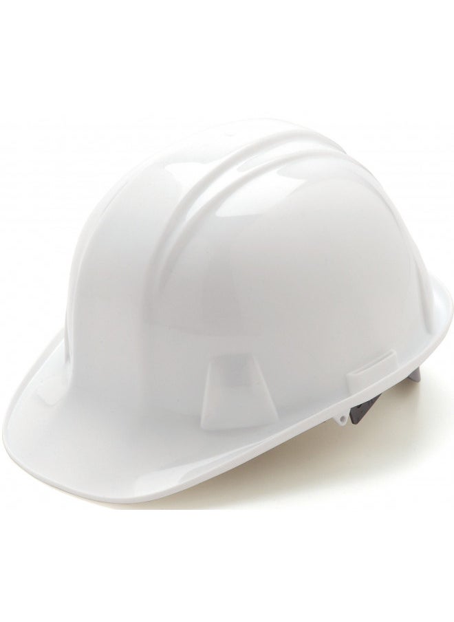 Pyramex Safety Products HP14010 Sl Series 4 pt. Snap Lock Suspension Hard Hat, White