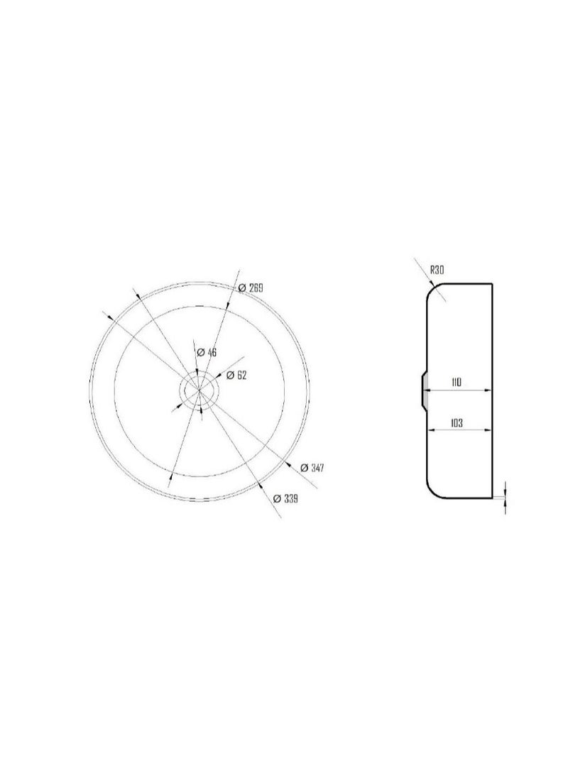 Stainless Steel Countertop Wash Basin