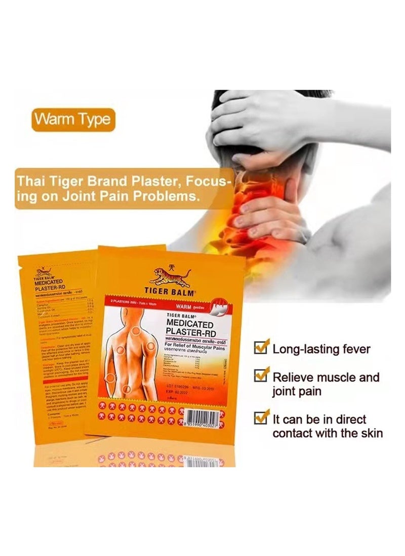 Pain Relief Medicated Warm Plaster (Pack of 5)