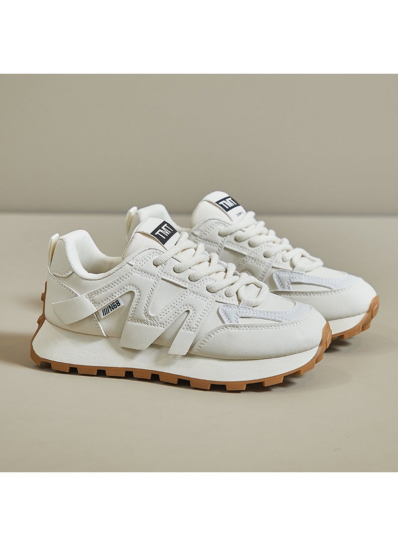 2024 Trendy Womens Lightweight Sneakers Beige