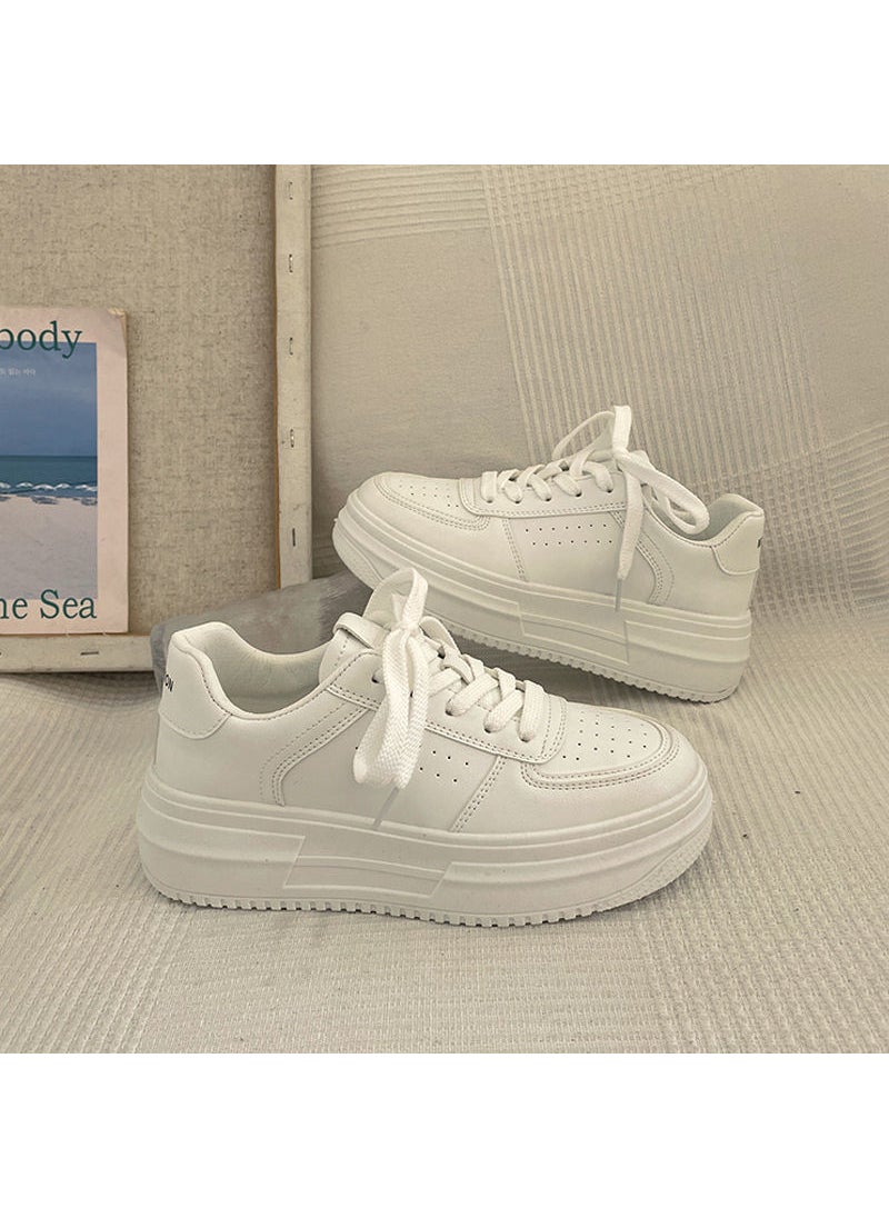 Trendy Chunky Platform Sneakers Women 2023 White [12% user choice]]