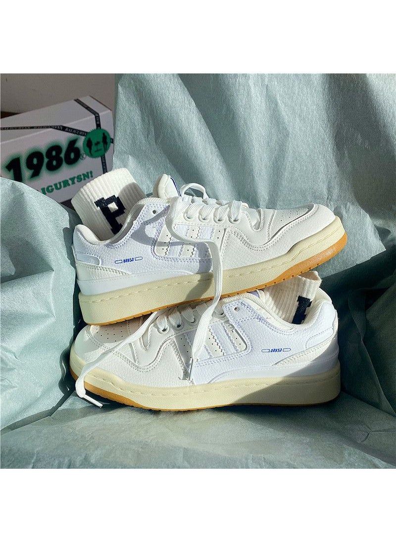 2023 Braided Orange Soda Skateboard Sneakers White Blue