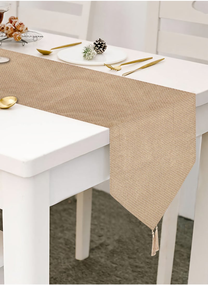 Christmas Table Runner Gold 32x180cm