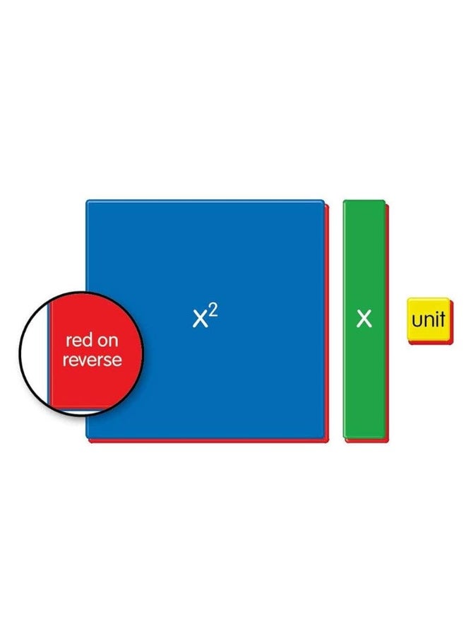 EAI Education Algebra Tiles: Standard Set - 35 Pieces