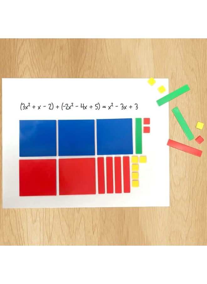 EAI Education Algebra Tiles: Standard Set - 35 Pieces