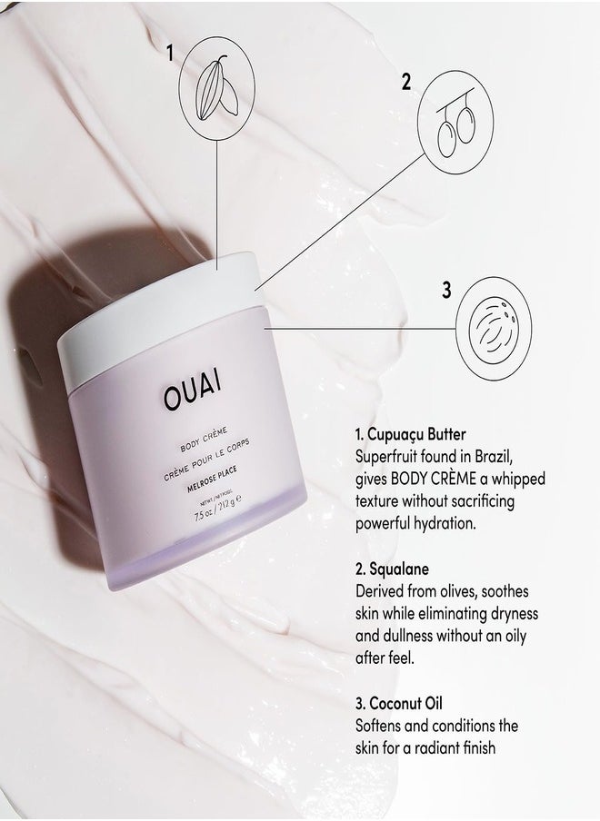 OUAI Body Crème Melrose Place 212g - Hydrating & Luxurious Moisturizer