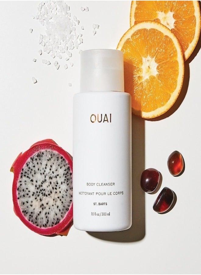 OUAI Body Cleanser St. Barts 300ml - Luxurious Tropical Scented Shower Gel