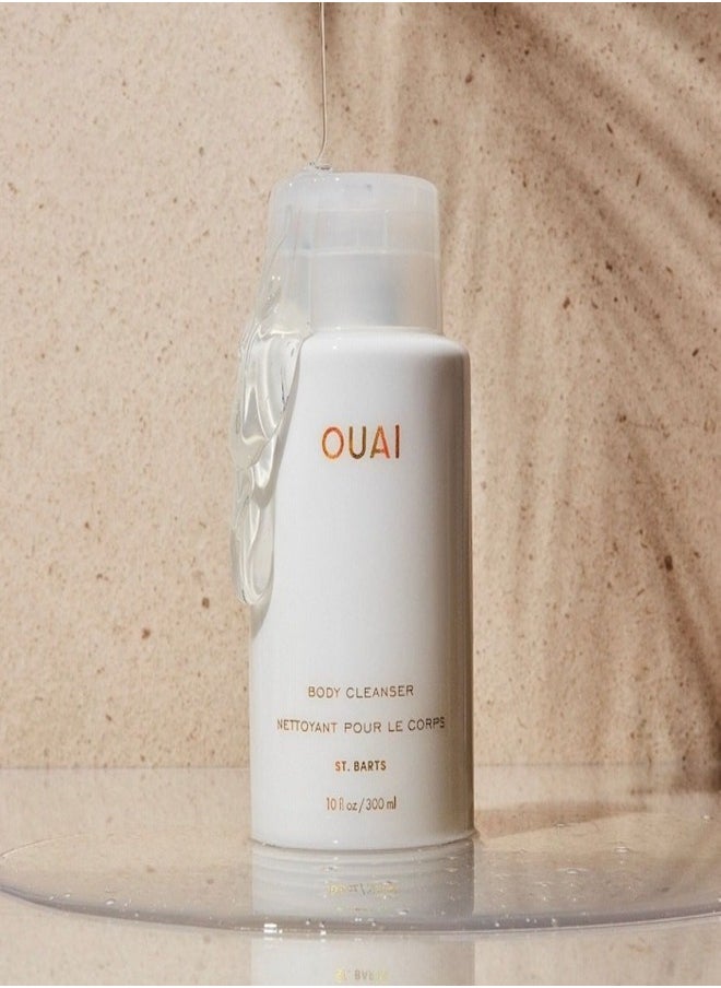 OUAI Body Cleanser St. Barts 300ml - Luxurious Tropical Scented Shower Gel