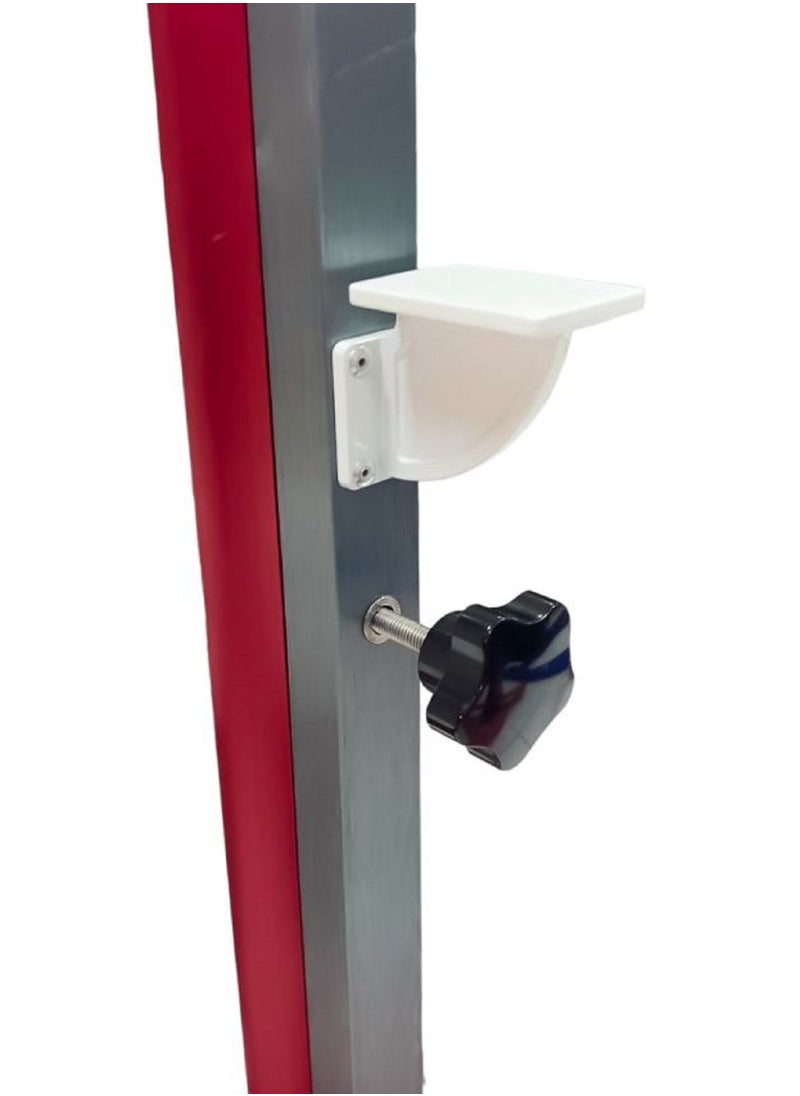 Sport 2 Pcs Aluminium Tri-Base High Jump Post