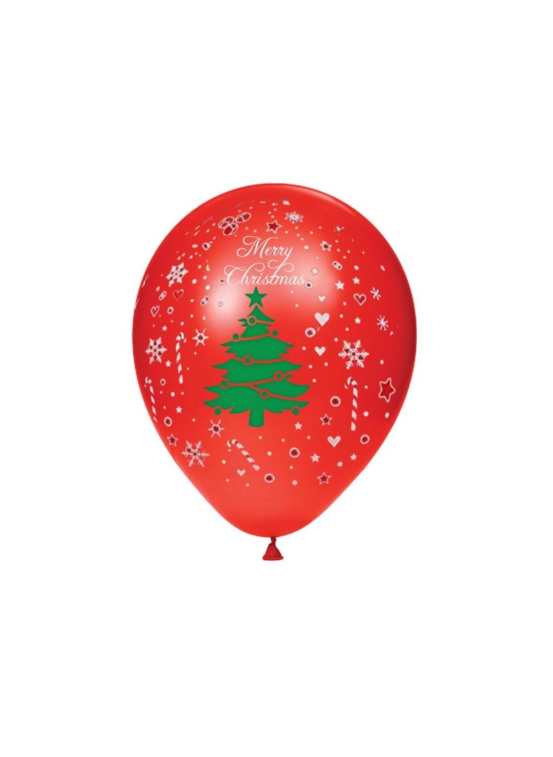 Christmas Party Decoration Balloons–12 Inch Latex Balloons For Celebrations,Festivals,Holiday Parties,Event Decor And Festive Decor