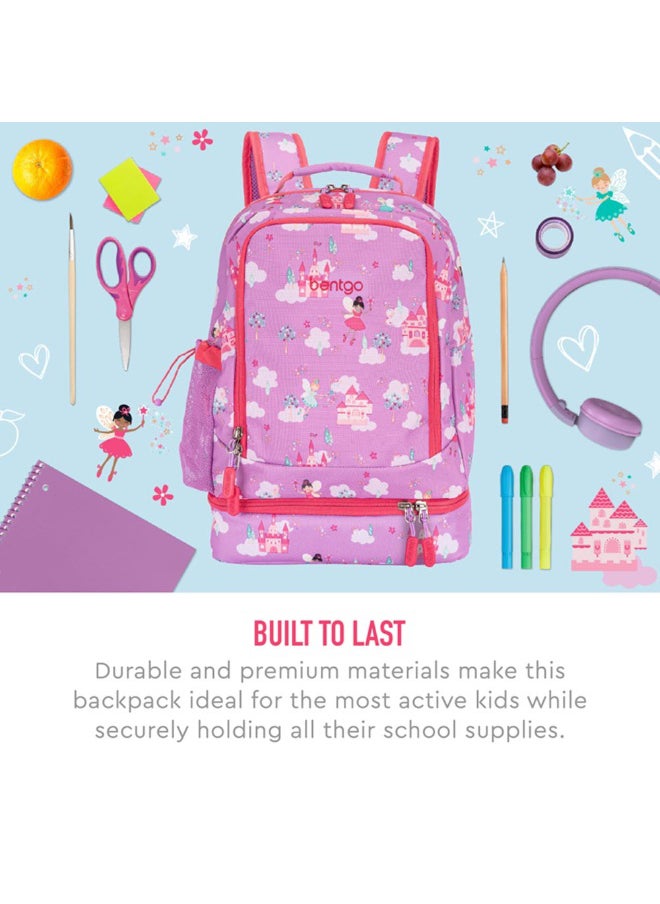 2-In-1 Kids Backpack - Fairies