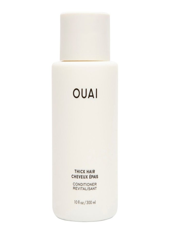 OUAI Thick Hair Conditioner 300ml - Nourishing & Volumizing Hair Care