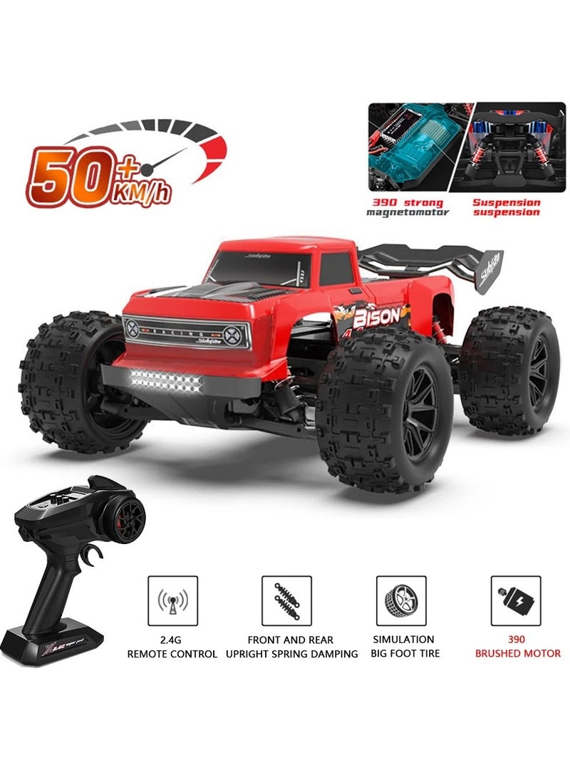 High Speed 50km/h 1/16 Full Proportional Remote Control Off-Road Car 4 Wheel Drive RC Truck RTR