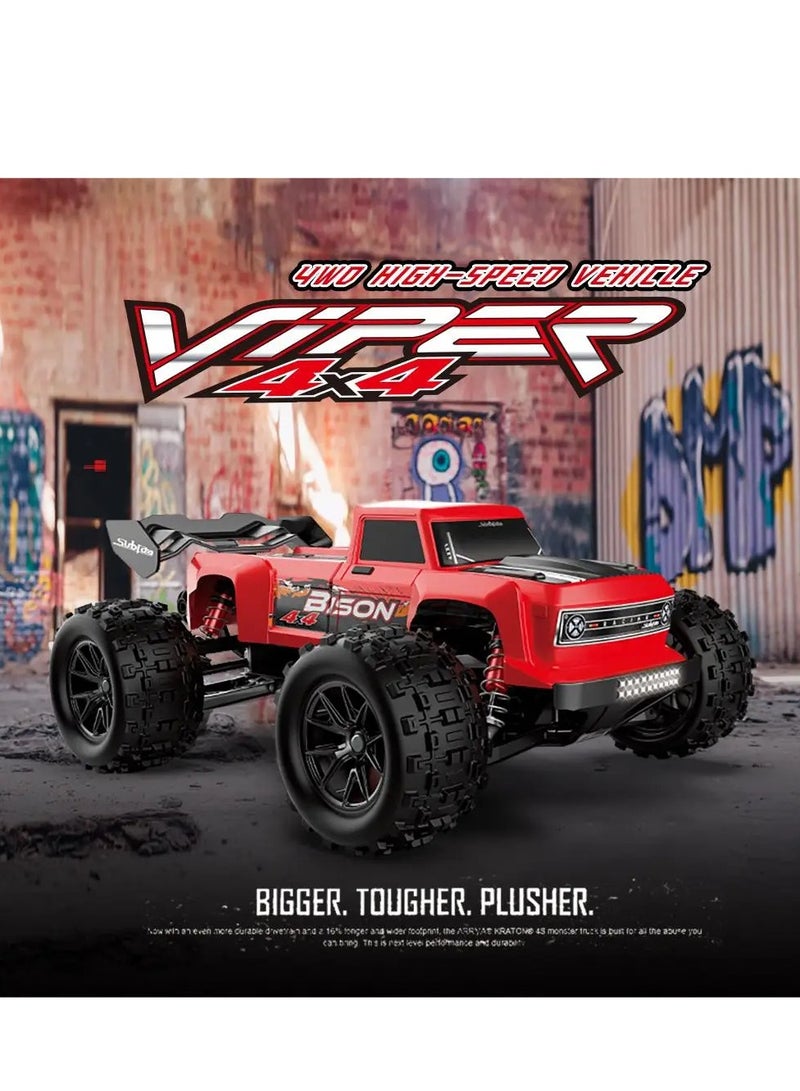 High Speed 50km/h 1/16 Full Proportional Remote Control Off-Road Car 4 Wheel Drive RC Truck RTR