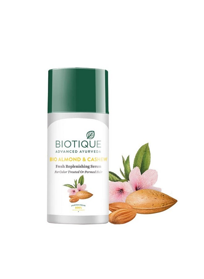 Biotique Bio Almond and Cashew Fresh Replenishing Serum, 35ml/1.18 Oz.