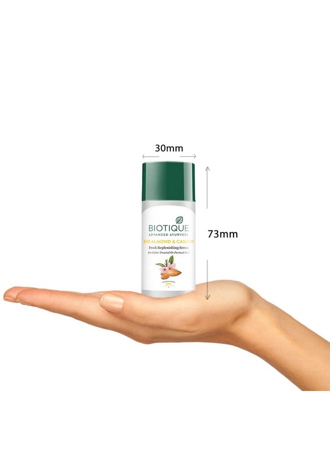 Biotique Bio Almond and Cashew Fresh Replenishing Serum, 35ml/1.18 Oz.