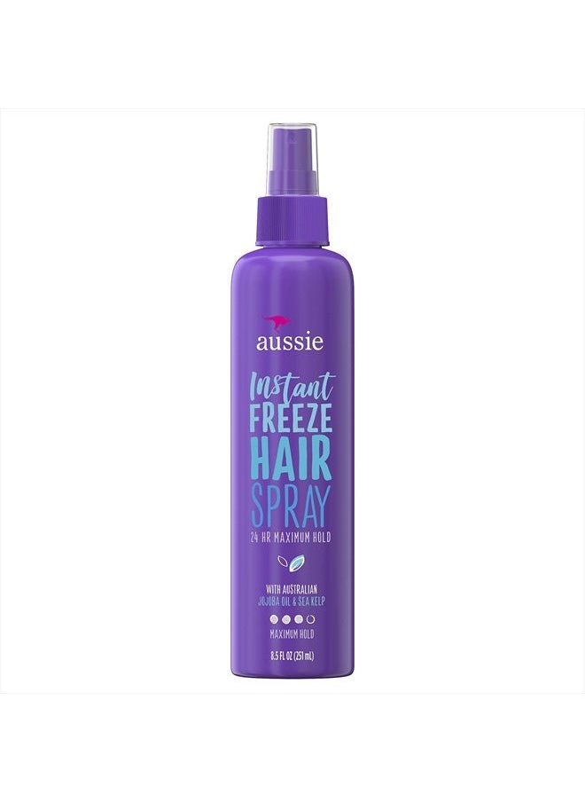 Instant Freeze Hair Spray Non-Aerosol Maximum Hold 8.5 oz (Pack of 2)