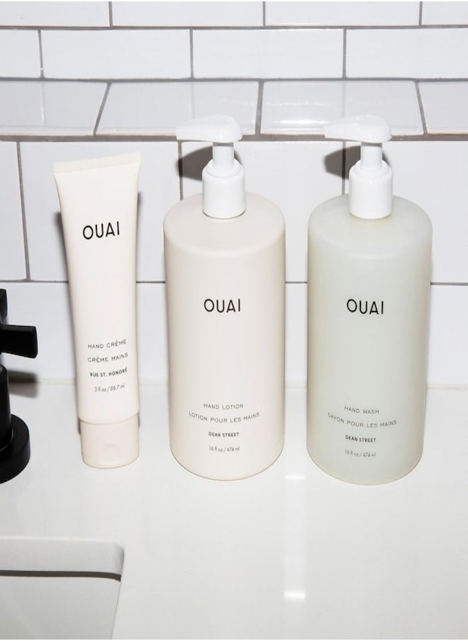 OUAI Hand Wash Dean Street 474ml - Luxurious Hydrating Hand Cleanser