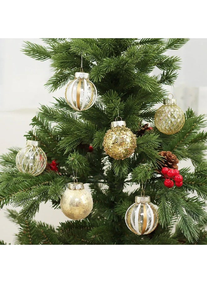 Gold Christmas Ball Ornaments