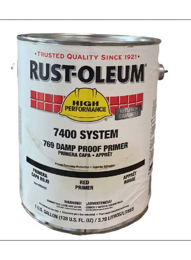 7400 System Damp Proof Primer Red