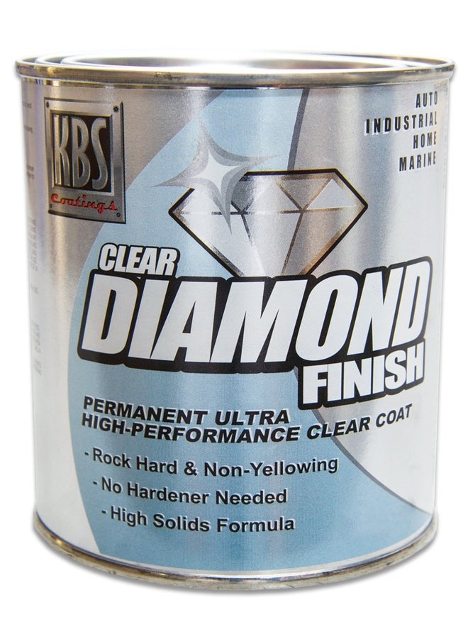 Kbs Coatings8404 Diamond finish Watercolor Clear Coat 1 Quart 32 Fl Oz Pack Of 1