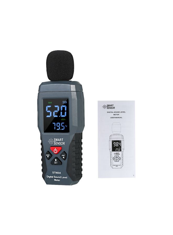 Digital Sound Level Meter Black