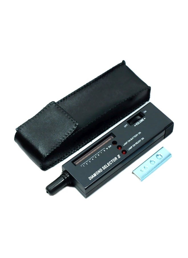 Diamond Tester With LED Indicator Black