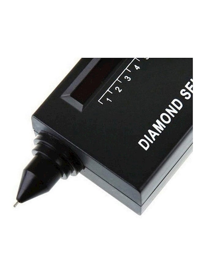 Diamond Tester With LED Indicator Black