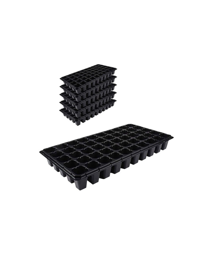 Seedling Starter Trays - 50 Cells - 5 Pack