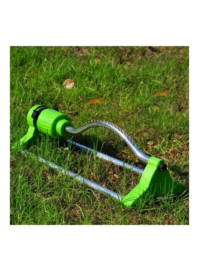 Watering Rotating Sprinkler Green/Silver