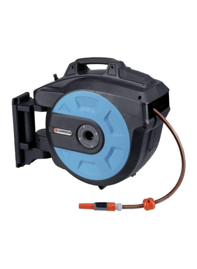 Automatic Roll Up Wall Mounted Hose Reel Black